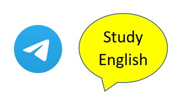 telegram study english logo